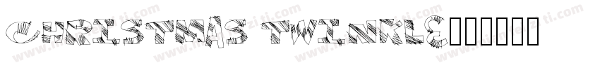 Christmas Twinkle字体转换